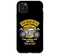 Iron Mountain Road US-16A Motif Moto Dakota du Sud Coque pour iPhone 11 Pro Max