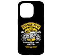 Iron Mountain Road US-16A Motif Moto Dakota du Sud Coque pour iPhone 15 Pro