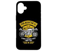 Iron Mountain Road US-16A Motif Moto Dakota du Sud Coque pour iPhone 16 Plus