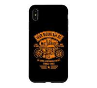 Iron Mountain Road US-16A Motif Moto Dakota du Sud Coque pour iPhone XS Max