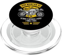Iron Mountain Road US-16A Motif Moto Dakota du Sud PopSockets PopGrip pour MagSafe