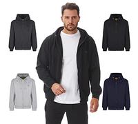Iron Mountain IMSWT204 Sweat-shirt à capuche en polaire doux et flexible doux et flexible pour hommes pour hommes, noir, 3XL