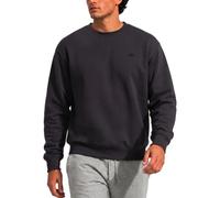 Iron Mountain Sweatshirt Homme Fleece Col Rond - Pull Coton Léger Chaud Manches Longues, Sweat Workwear Respirant pour Travail, Sport et Usage Quotidien (Charbon de Bois Chiné, 3XL)