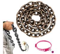 Iron Paw TouchLink Leash, Funny Dog Leash Chain (Copper,S-1.5m)
