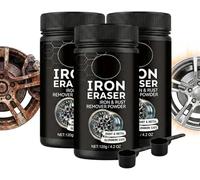 Iron Powder Remover,Spray Antirouille Iron Eraser, Irons Eraser Rust Remover Powder for Car Wheels & Paint,Automotive Surface Cleaning, Rust Remover for Cars,Wheels,Tools & Hardware (3PC)