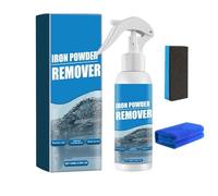 Iron Power Remover, Fast-Acting Iron & Rusts Cleaner for Most Car Wheels, Hubs, and Metal Surfaces. (1Pcs)