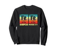 Iron Sharpens Iron Christian Guys Éléments de Tableau périodique Sweatshirt
