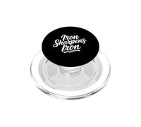 Iron Sharpens Iron PopSockets PopGrip pour MagSafe