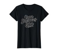 Iron Sharpens Iron T-Shirt Graphique avec Valeur, Femme, Noir, XS
