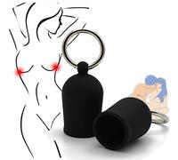 Iron-Story Mini Ventouse en Silicone avec Anneau de Traction pour Masser Le Corps pour Les Femmes