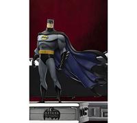 Batman Animated - Batman Et Batmobile - Statuette Artscale Deluxe 1/1