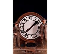 Iron Studio Marty & Doc Horloge Tower Deluxe Art 1:10 Retour vers Le Futur III