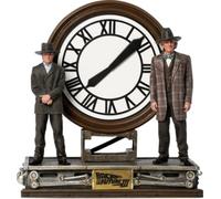 Iron Studio Marty & Doc Horloge Tower Deluxe Art 1:10 Retour vers Le Futur III