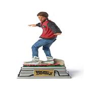 Iron Studios 1:10 Marty McFly on Hoverboard Art - Back to the Future Part II, Mu