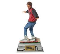 Iron Studios Back to The Future II Art Scale Statue 1/10 Marty McFly on Hoverboard