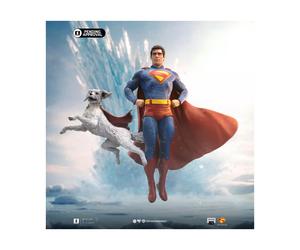 Iron Studios - DCU Superman - Superman & Krypto Art Scale Art Scale 1/10