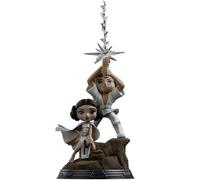 Iron Studios Figurine de collection Luke et Leia Star Wars Minico PVC 11.6in / 29,6 cm