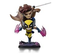 Iron Studios Figurine de collection Minico Gambit et Wolverine - X-Men 97 PVC multicolore 23,1 cm