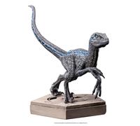 Iron Studios Jurassic World Icons Statue Velociraptor Blue 9 cm