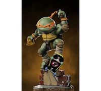 Iron Studios NICKEL61922-MC TMNT Michelangelo Minico Statues, Multicolour
