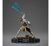 Statut d'art de luxe Star Wars State 1/10 Obi-Wan Kenobi 27 cm Studios en fer