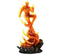 Iron Studios Statue Art Scale 1/10 La Torche Humaine Les 4 Fantastiques Premiers Pas 30 cm