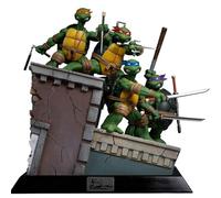 Iron Studios Statue Art Scale 1/10 Tortues Ninja Set Première couverture TMNT (version signée Kevin Eastman) 26 cm