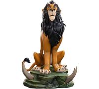 Iron Studios Statue de collection Cicatrice - Disney 100e - Le Roi Lion - Échelle artistique 1/10 Polystone Multicolore 16,5 cm