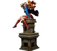 Iron Studios Statue de collection DC Comics Series #8 Supergirl Art Scale 1/10 9,7 pouces 24,8 cm