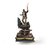 Iron Studios Statue de collection Indiana Jones Deluxe - Indiana Jones - Art Scale 1/10 Polystone Multicolore 39,9 cm
