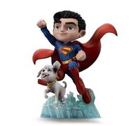 Iron Studios Statue de collection Superman et Krypto - Minico PVC multicolore 16,5/16,6 cm