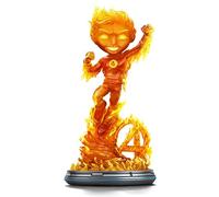 Iron Studios Statue de collection The Human Torch – Les 4 Fantastiques – PVC multicolore 20,9 cm