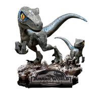 Iron Studios Statue Minico Blue et Beta Jurassic World : Dominion 13 cm, 618231951031