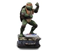 Iron Studios Statuette Michelangelo - Les Tortues Ninja Art Scale 1/10, 19 cm