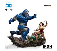 IRON STUDIOS - Wonder Woman Vs Darkseid Diorama by Ivan Reis 1/10 - DC Comics