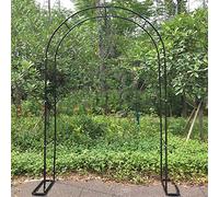 Iron Trellis Arch for Climbing Plants, Outdoor Garden Arches, Metal Arbor for Weddings & Party Decorations, Durable Iron Plant Support, Perfect for Floral Displays