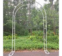 Iron Trellis Pergola for Climbing Plants, Metal Garden Arch for Outdoor Decor, Wedding Ceremony Decoration, Durable Trellis for Vines and Plants, Elegant Garden Feature