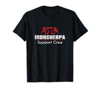 Iron Tri Sherpa - Support Crew Triathlon Triathlète Inspiré T-Shirt