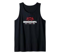 Iron Tri Sherpa Triathlon Triathlon Haul Cheer Beer Débardeur