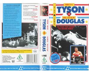 Iron Tyson v Buster Douglas - the fight that shook the world VHS