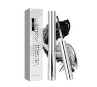 Iron Wand Mascara | Accessoire de maquillage imperméable et anti-taches | Mascara à tube mural en fer | Pour filles, adultes, amis, famille, voyage, bureau, travail