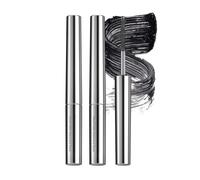 Iron Wand Mascaras, Noir Mascara Waterproof, Eyelash Primer Mascara Waterproof, mascara Brosse Metallique pour Volumisation et allongement, Longue durée (2pc)
