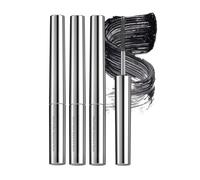 Iron Wand Mascaras, Noir Mascara Waterproof, Eyelash Primer Mascara Waterproof, mascara Brosse Metallique pour Volumisation et allongement, Longue durée (3pc)