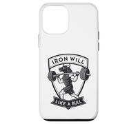 Iron Will Like a Bull : art de la force motivante Coque pour iPhone 12 mini