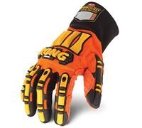 Ironclad Gants de sécurité KONG SDX2-04-L originaux – Pour pétrole et gaz – Orange Taille L
