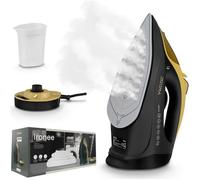 Ironee Fer À Vapeur Sans Fil Avec Semelle En Céramique 2600 W,Repassage Fonction Autonettoyante, Anti-Goutte Et Anticalcaire