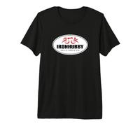 IRONHUBBY - Équipe de Soutien pour Triathlon - Haul & Cheer T-Shirt Haut de Gamme