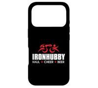 IRONHUBBY Triathlon Husband Tri Sherpa Support inspiré Coque pour iPhone 17 Pro