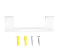 Ironing Board Holder Wall Mount Heavy Duty Steel Ironing Board Hanger Storage Rack Shelf for Laundry Room Home Organizer Space Saver (White)