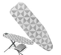 Ironing Board Pad | Scorch Resistant Iron Cover with Thick Padding,Heat Reflective Sleeve, Stain Elastic Edge
